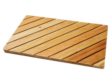 Anti-slip shower tray - Slatted anti-slip shower tray _ Remail by G.D.L.